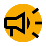 Tackle hate and division icon